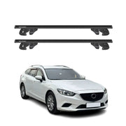 2014-2021 Mazda 6 Roof Rack Cross Bars Black
