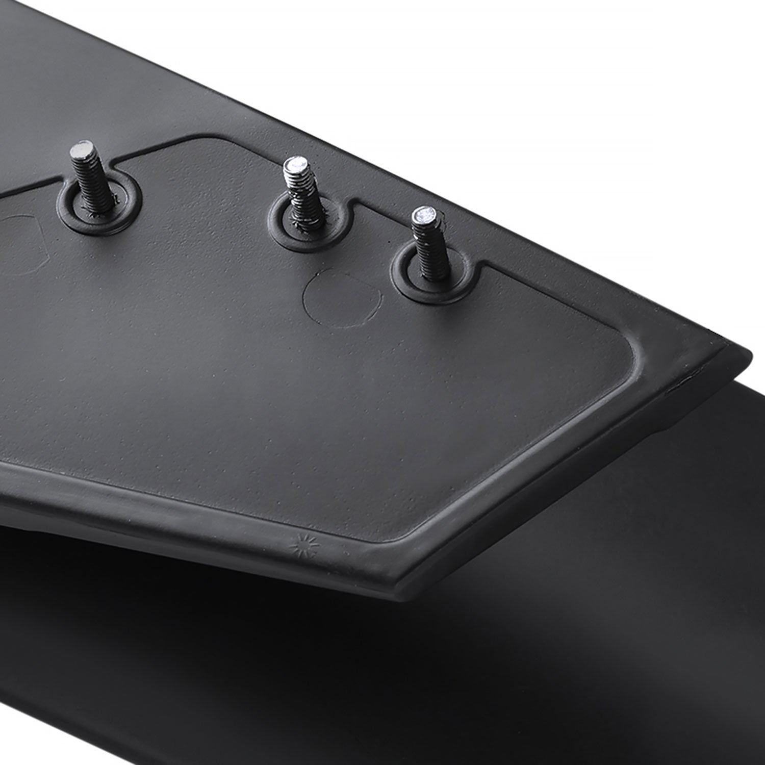 2015-2022 Ford Mustang Matte Black ABS GT350R Style 3PC Rear Spoiler Wing