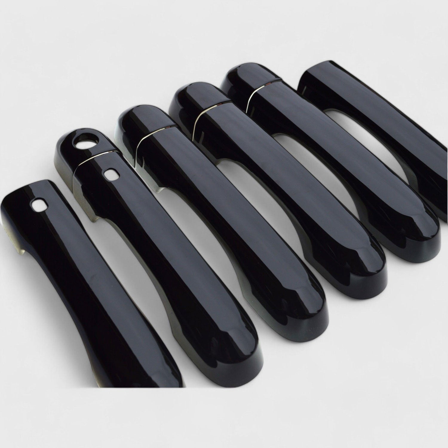 2015-2024 Jeep Renegade Door Handle Cover Gloss Black 10Pcs ABS Plastic
