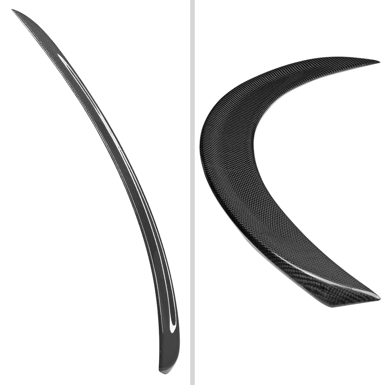 2012-2018 Tesla S Carbon Fiber Factory Style Rear Spoiler