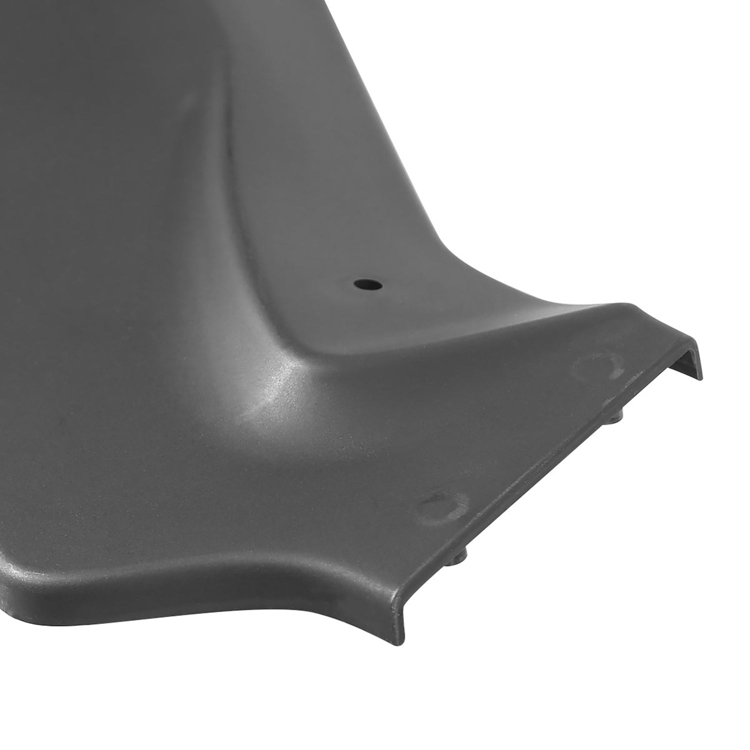 2016-2019 Nissan Sentra Matte Black Polypropylene 3Pcs Bumper Lip Spoiler