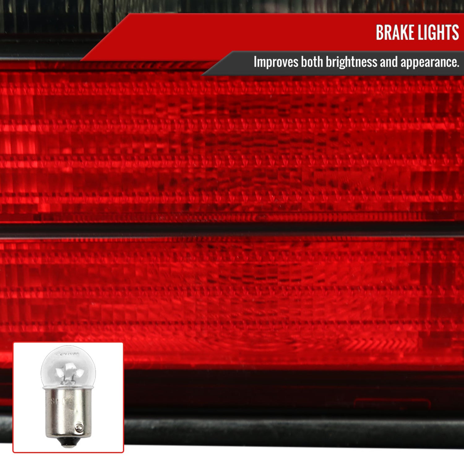1992-1998 BMW E36 3 Series Coupe/Convertible Tail Lights Chrome/Red Smoke Lens