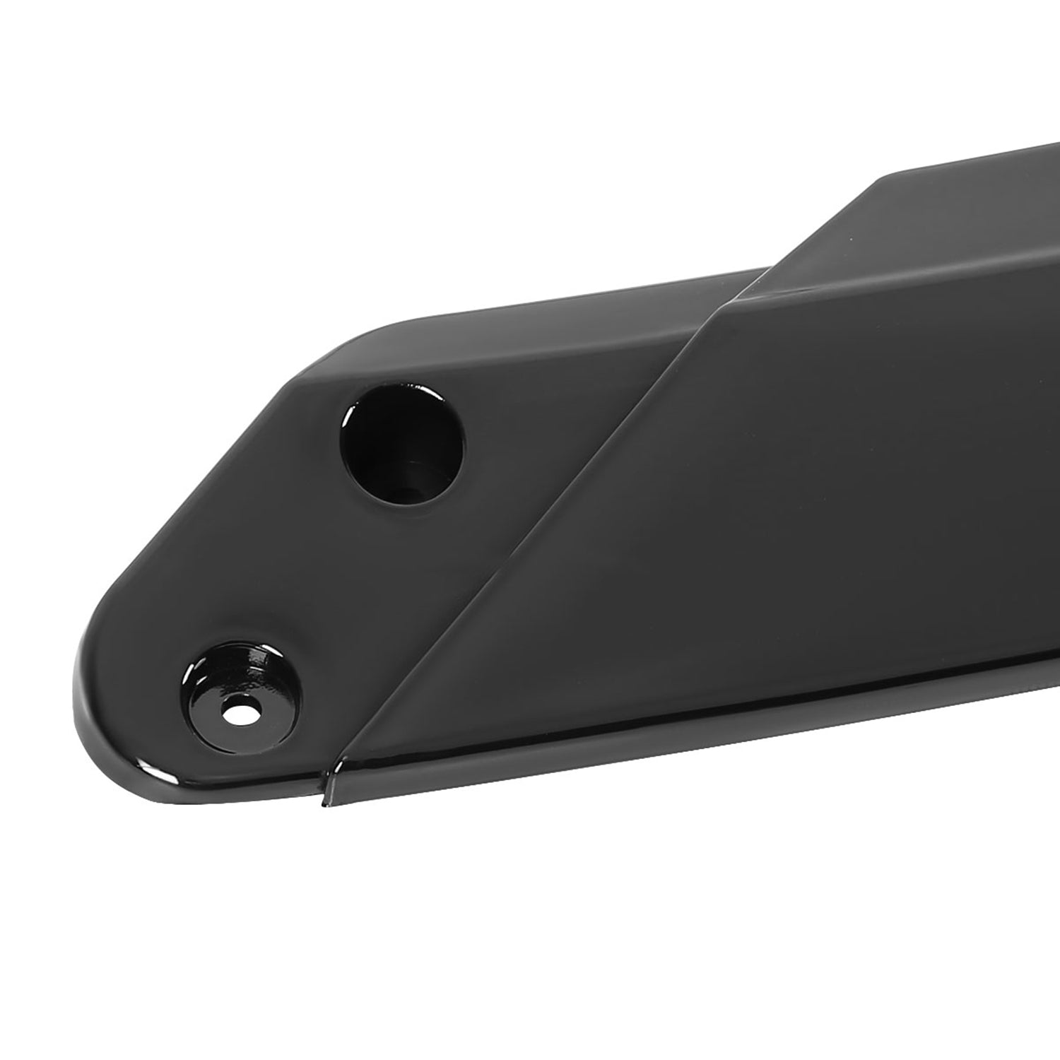 2017-2018 Ford Fusion Glossy Black Polypropylene 3Pcs Front Bumper Lip Set