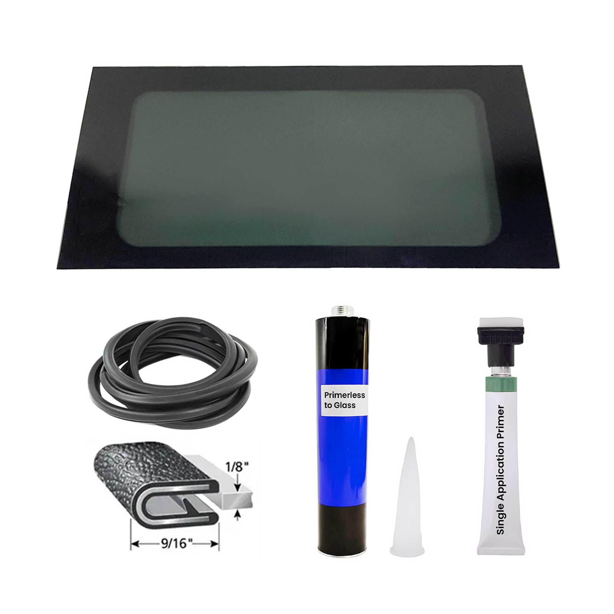 2014-2026 RAM ProMaster Window Glass Fit Kit Front Right Side Sliding Door