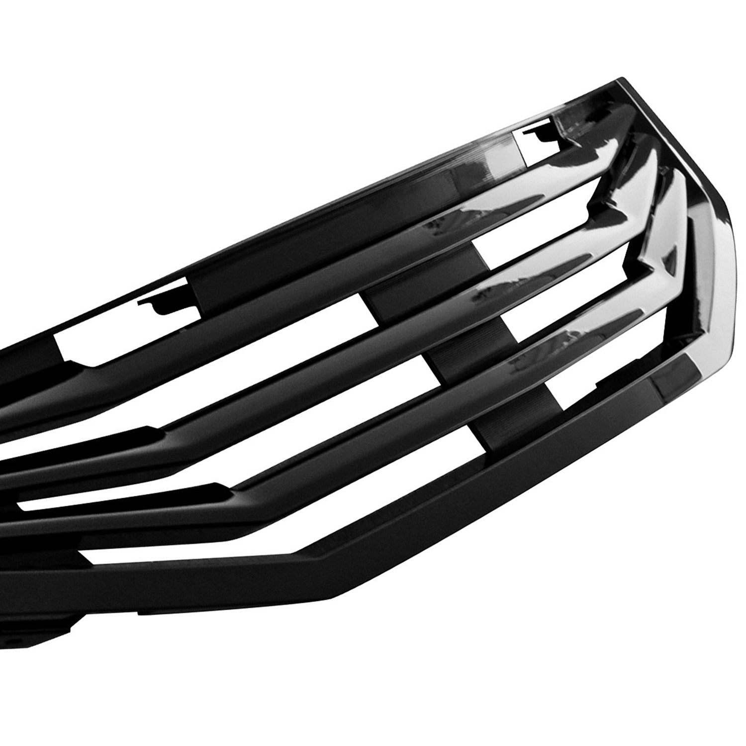 2008-2010 Honda Accord Coupe Black ABS Mu Style Grille