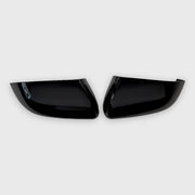 2020-2025 Ford Explorer Mirror Cover Caps Gloss Black 2Pcs ABS Plastic