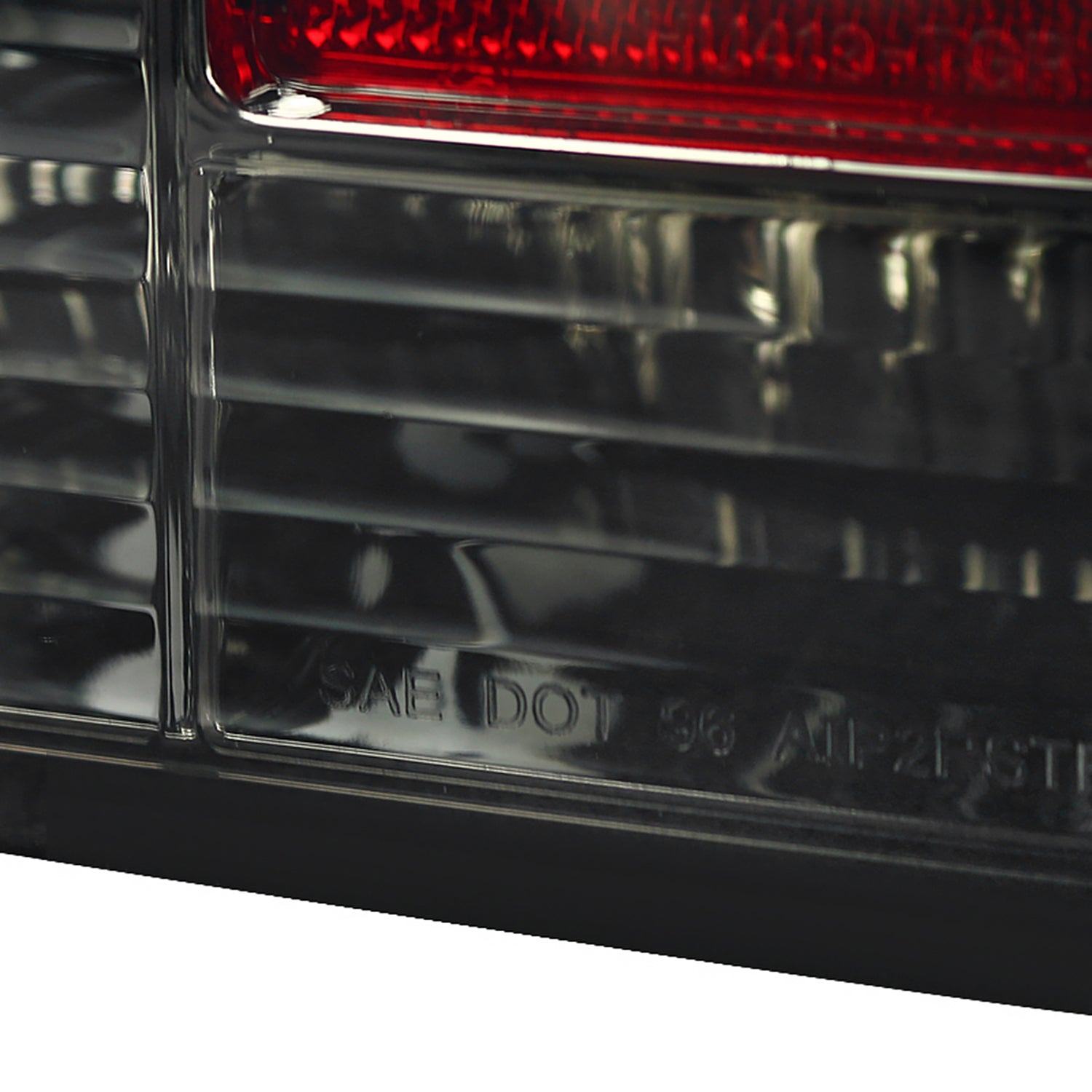 1997-2000 BMW E39 5 Series Sedan LED Tail Lights Chrome Housing/Smoke Lens