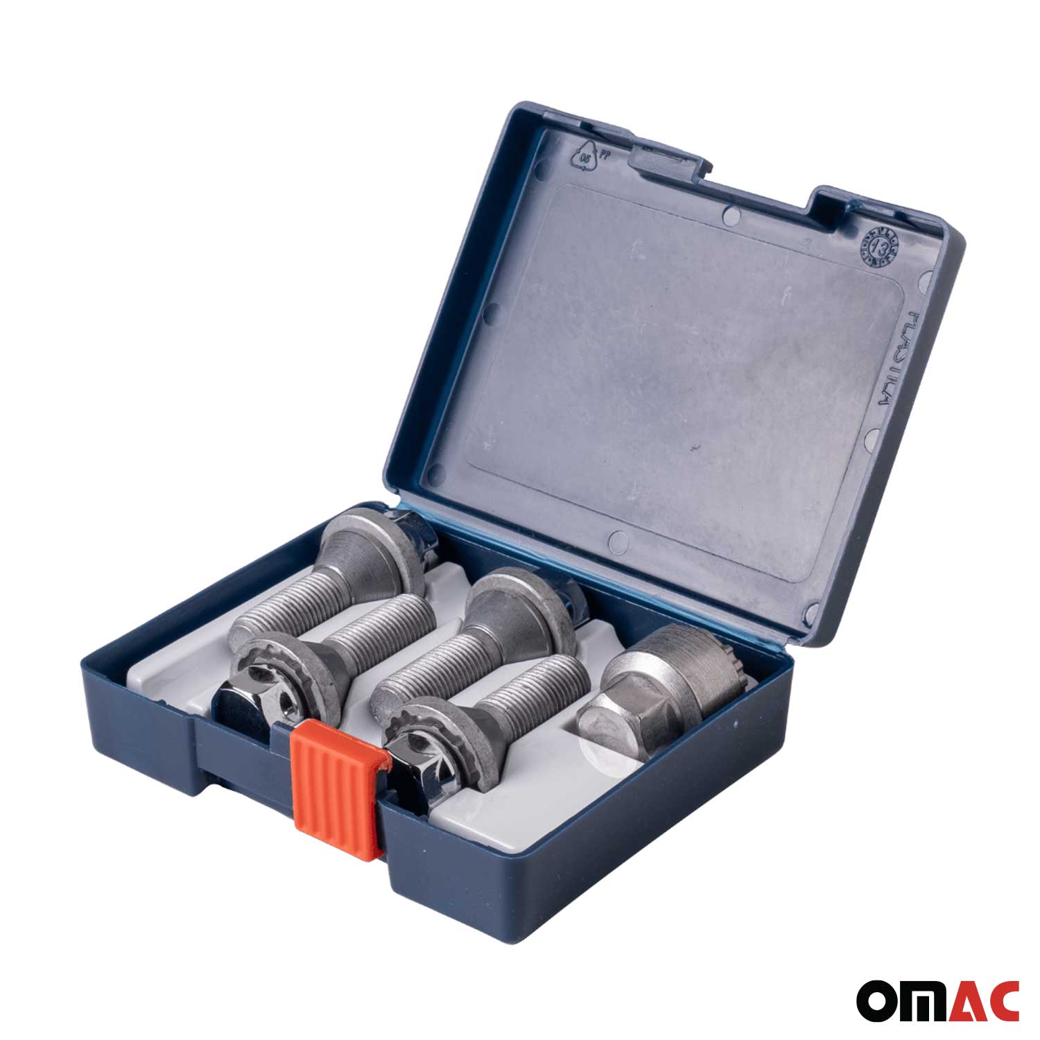 Wheel Lock Kit for Volvo XC90 M14X1.5 Bolt Chromed 4Locks & 1Key