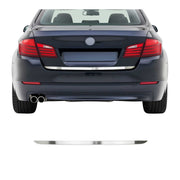 2011-2016 BMW 5 Series F10 Sedan Rear Trunk Lid Molding Trim Brushed Stainless Steel