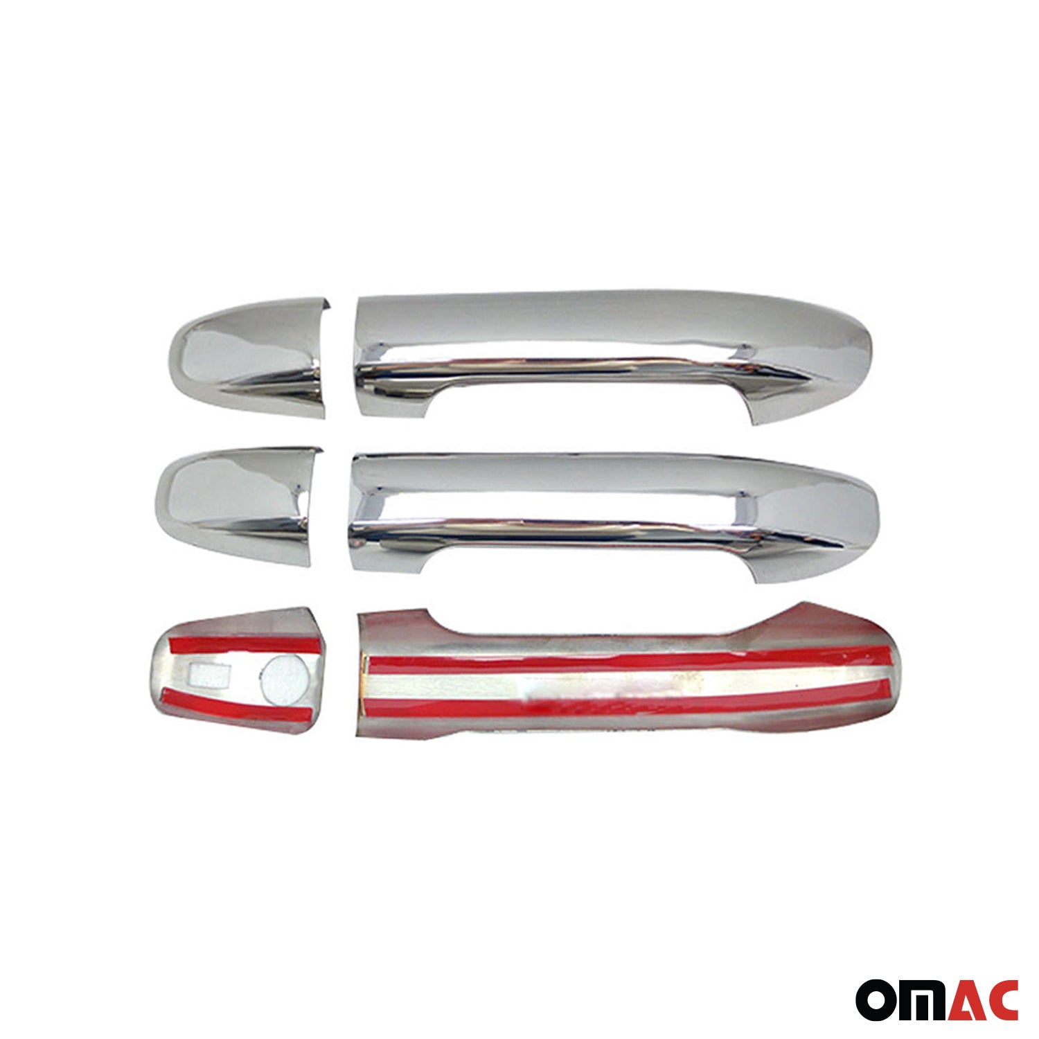 2016-2024 Mercedes Metris Car Door Handle Cover Protector Keyless Stainless Steel 6x