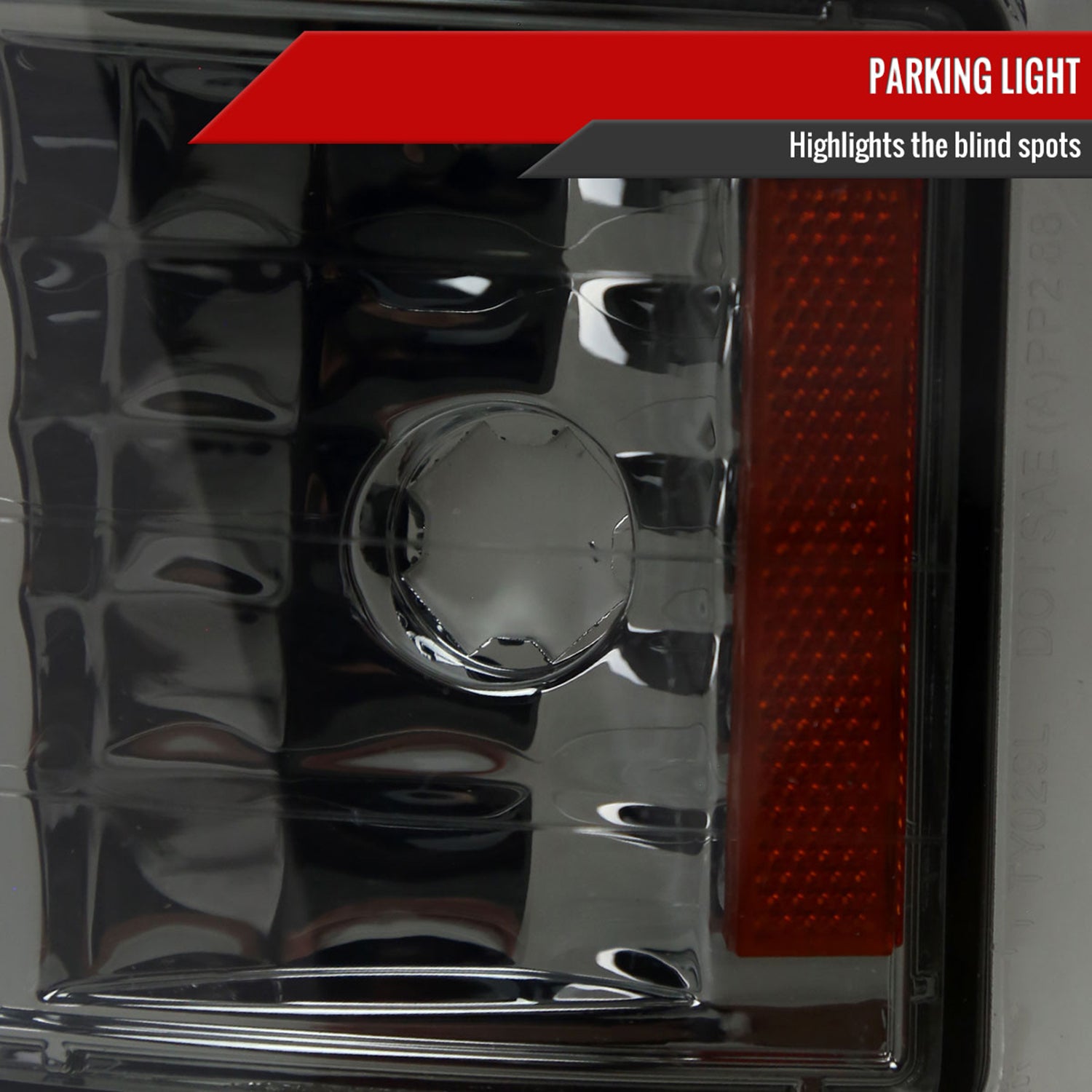 1994-1998 Chevy C10 C/K Tahoe Suburban LED Headlights &Corner Lights Smoked