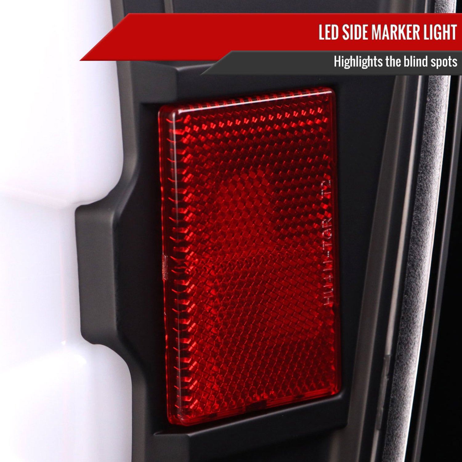 2016-2022 Toyota Tacoma LED Bar Tail Lights Matte Black Housing/Clear Lens