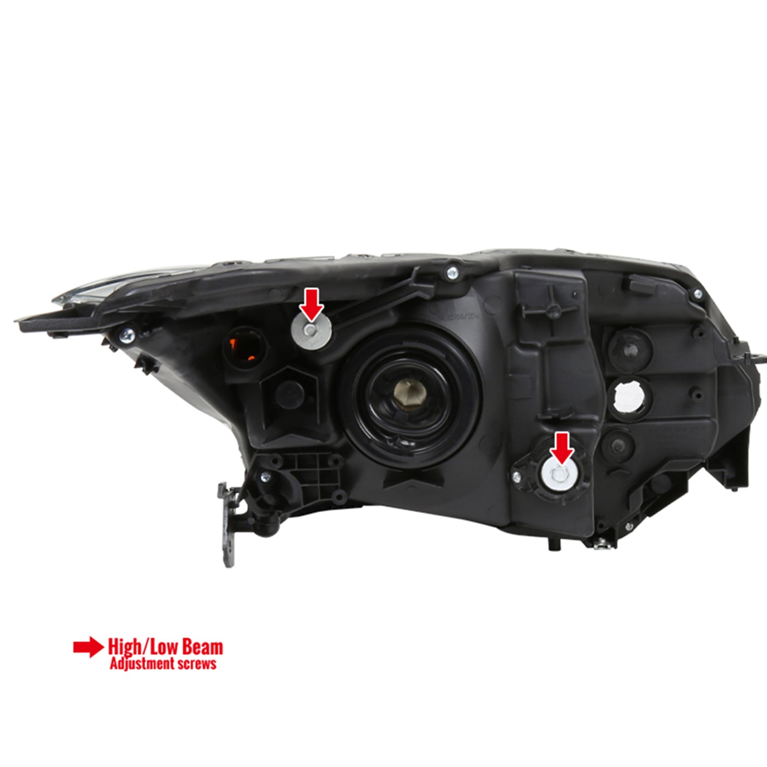 2016-2018 Honda HR-V Crystal Headlights w/ Amber Reflectors Chrome/Clear Lens