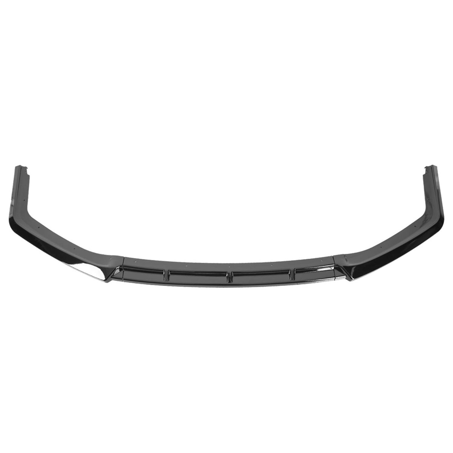 2017-2021 Honda Civic Si Glossy Black 3Pcs Front Bumper Lip Spoiler Kit