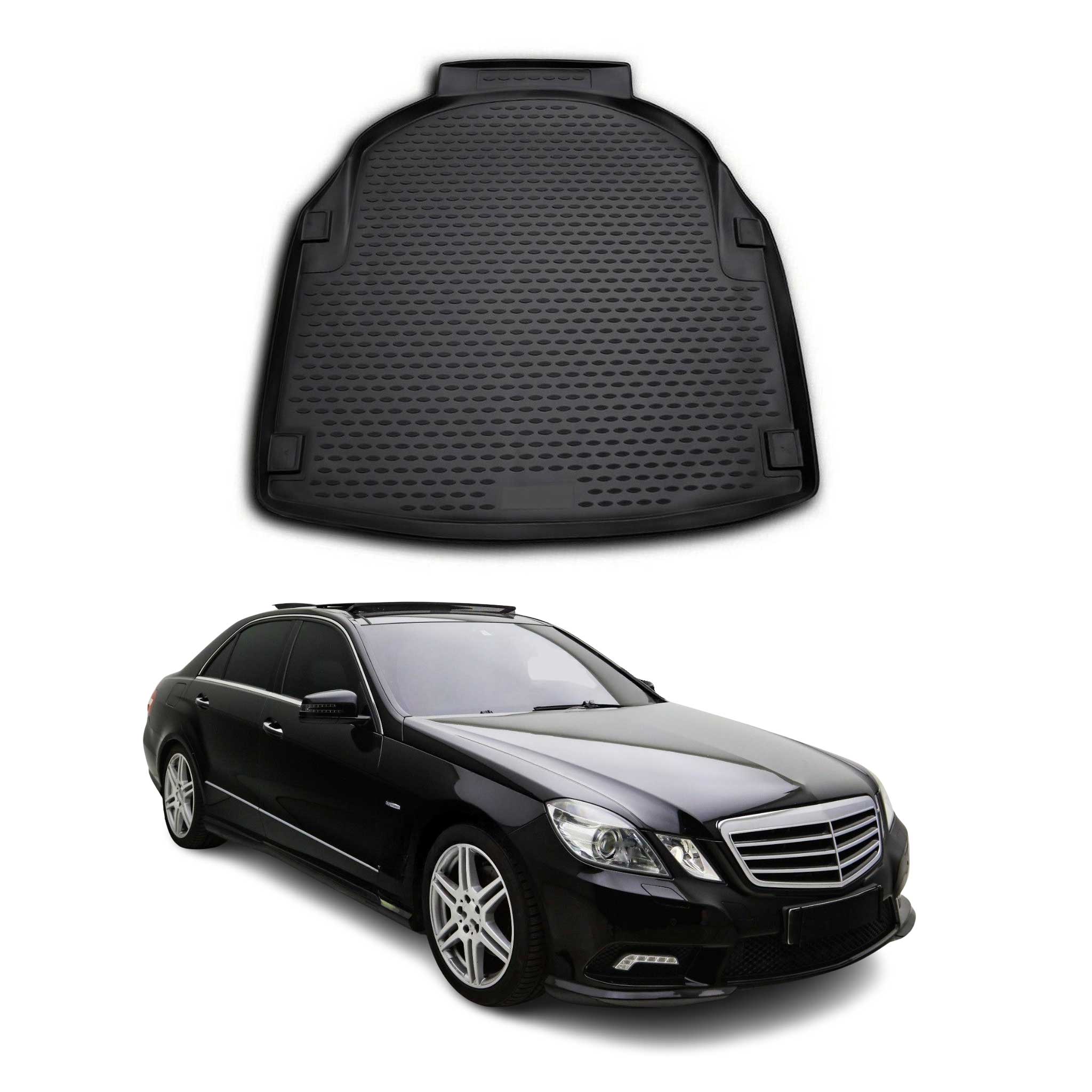 2010-2016 Mercedes E Class W212 Sedan Avantgard Cargo Liner Trunk Mat All Weather Black