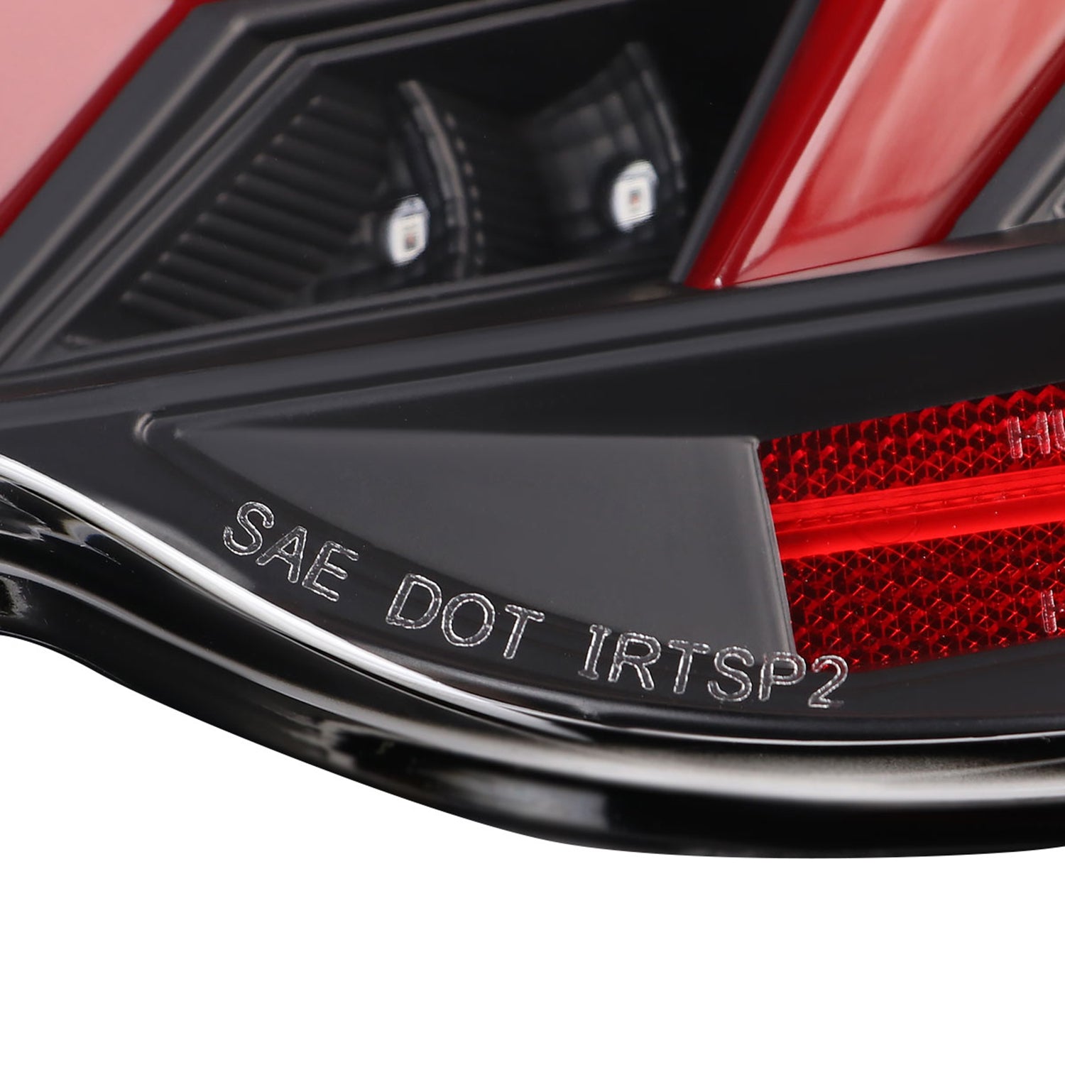 2013-2016 Scion FRS/ Subaru BRZ Lambo Sequential LED Tail Lights Black/Clear