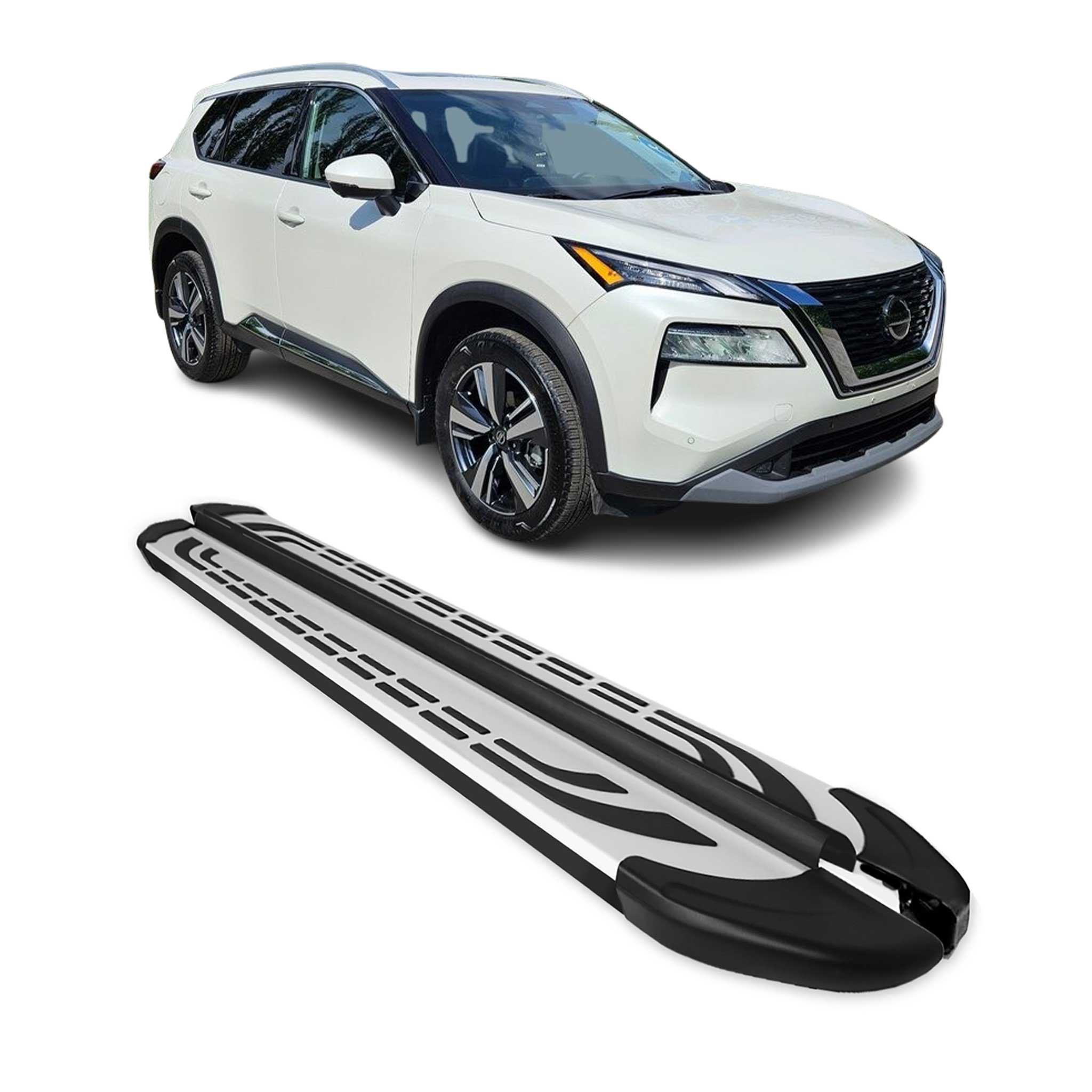 2021-2026 Nissan Rogue Nerf Bar Side Step Running Boards Alu 2x
