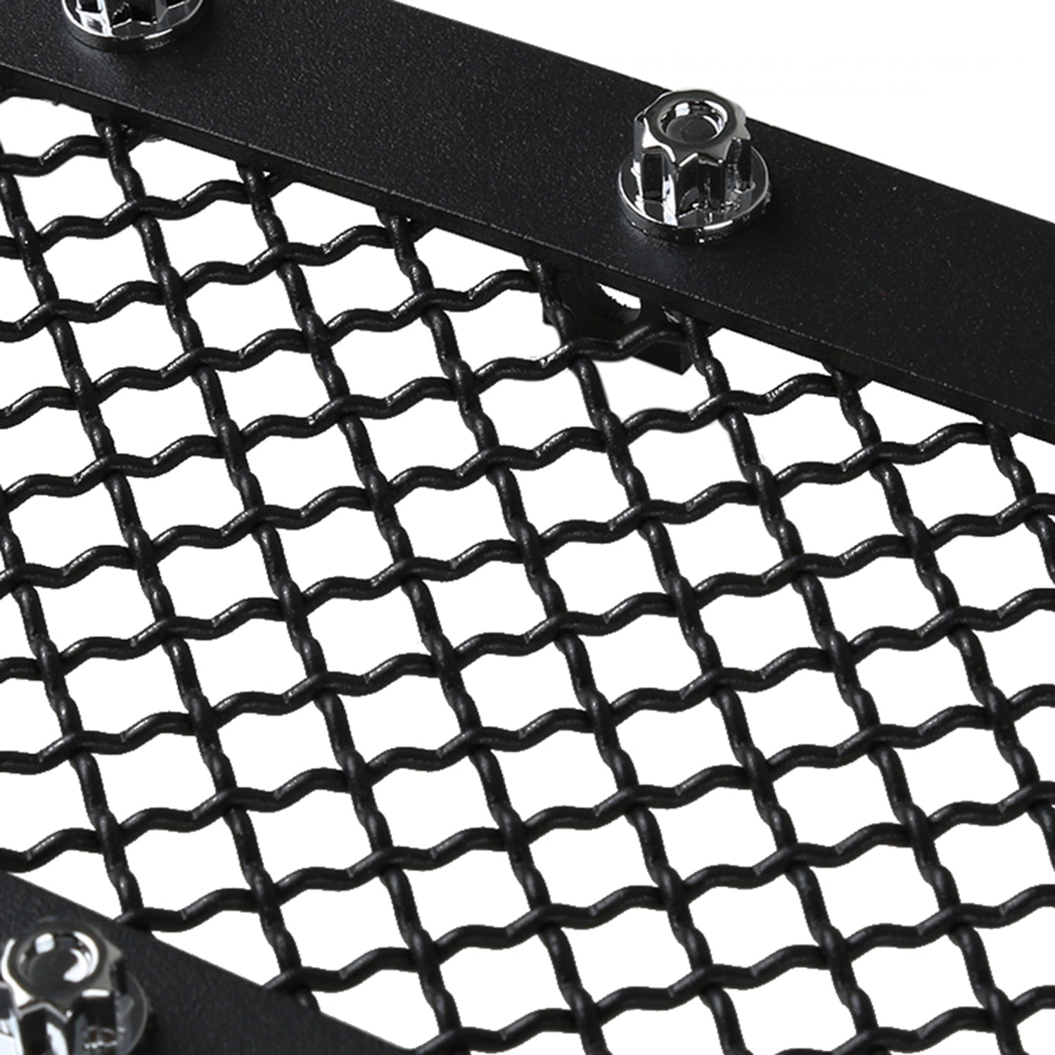 2016-2018 Chevy Silverado 1500 Rivet Style Black Steel Mesh Grille Insert