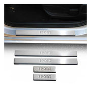 2000-2004 Ford Focus Hatchback Door Sill Scuff Plate Scratch Protector Stainless Steel