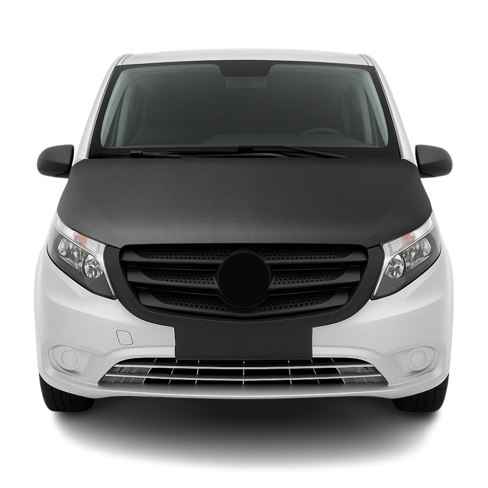2016-2024 Mercedes Metris Car Bonnet Mask Hood Bra Carbon Look