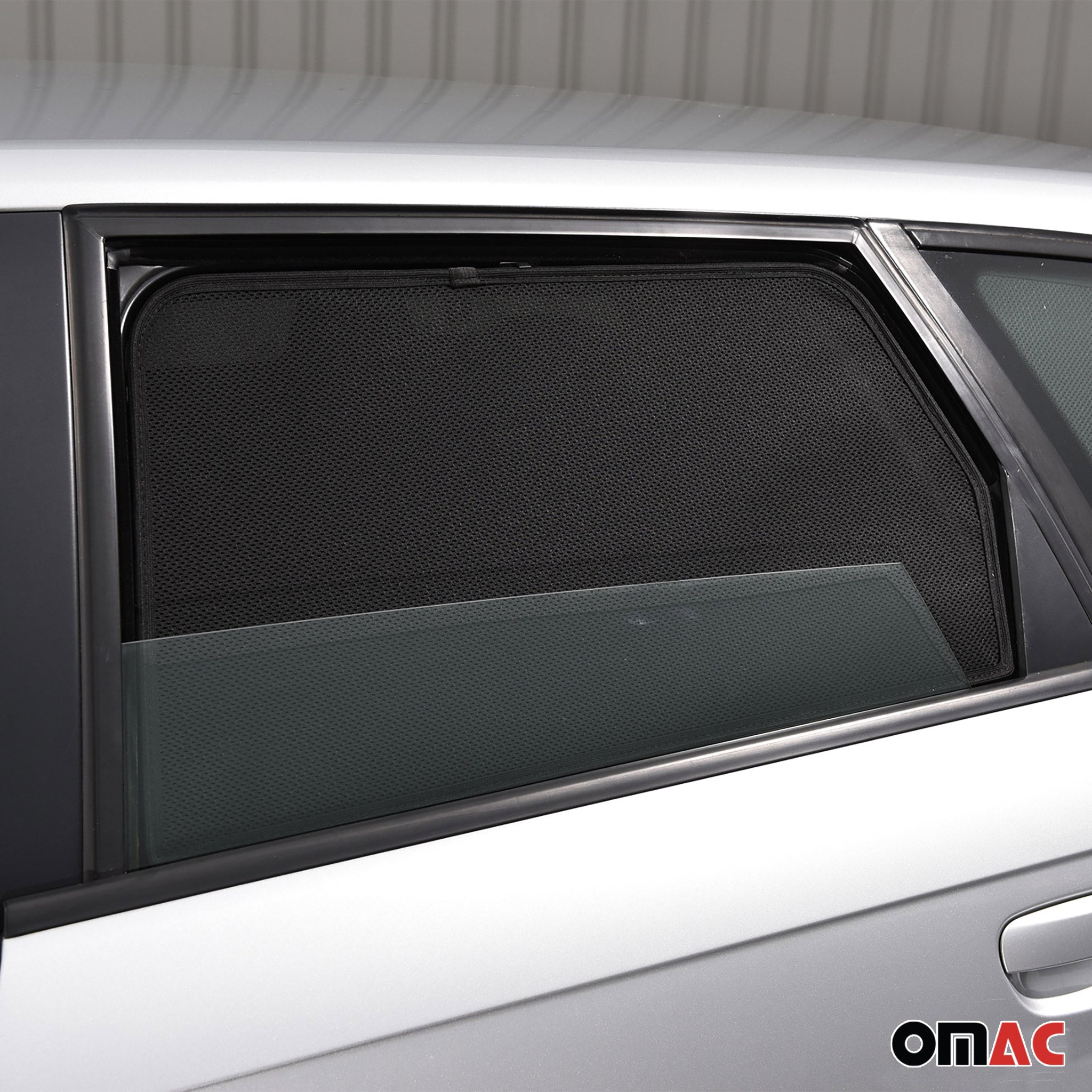 2006-2013 Audi A3 / A3 Quattro   Side Rear Window Curtain Mesh Black 2Pcs