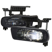 1999-2002 Chevy Silverado 1500/2500/3500 LED Fog Lights kit Glossy Black