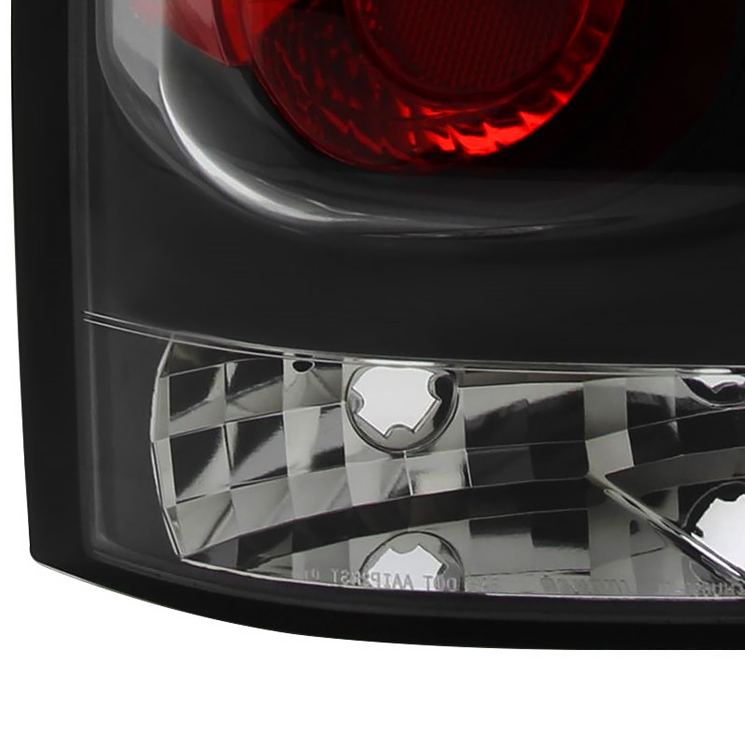2005-2015 Nissan Armada Tail Lights Matte Black Housing/Clear Lens