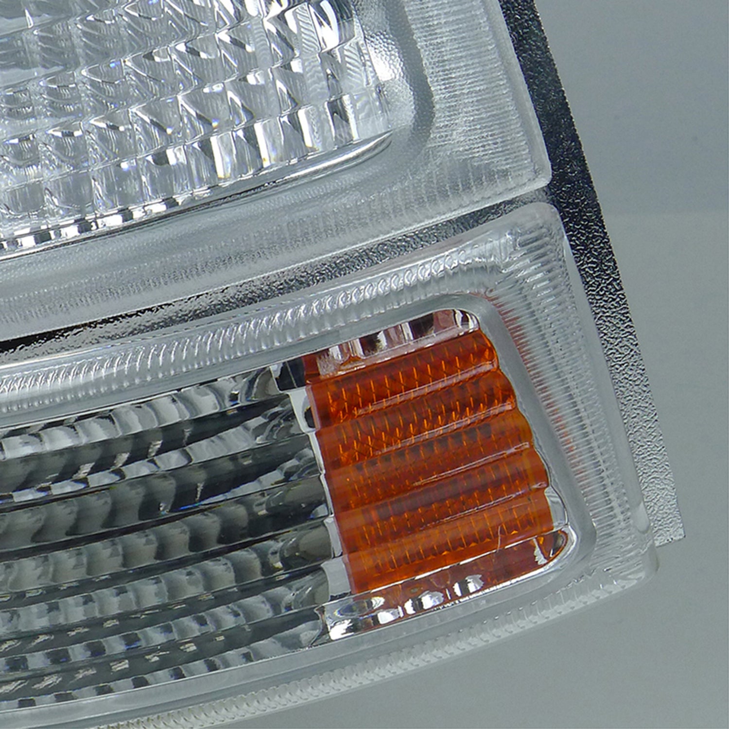 1998-2000 Ford Ranger Corner Parking Turn Signal Lights Chrome/Clear Lens