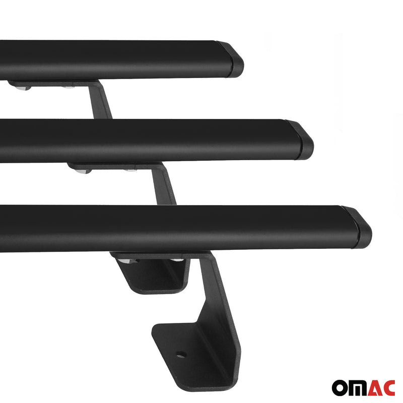 2015-2022 RAM ProMaster City Roof Rack Cross Bars 3Pcs Black