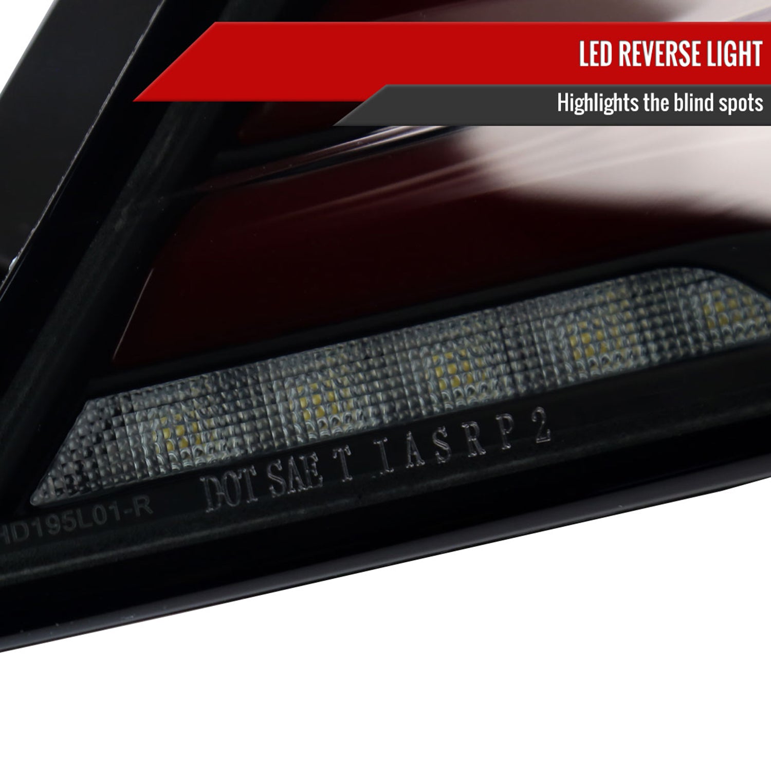 2017-2021 Honda Civic Hatchback LED Sequential Signal Tail Lights Black/Smoke