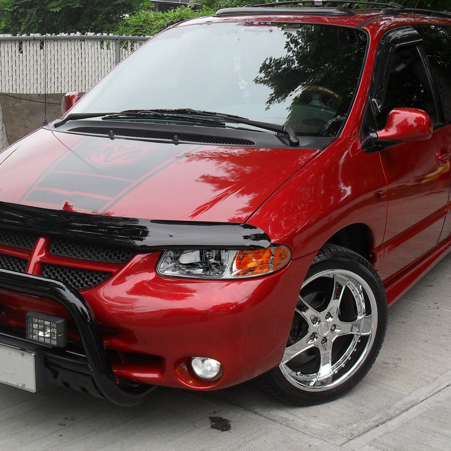 1996-2000 Dodge Caravan / Voyager Town & Country Crystal Headlights Chrome