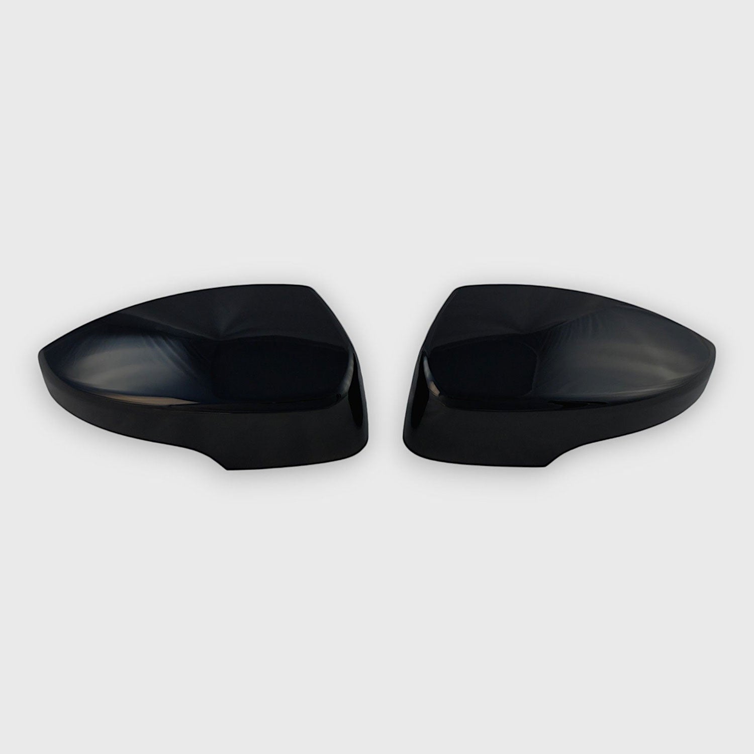 2018-2022 Ford Ecosport Mirror Cover Caps Gloss Black 2Pcs ABS Plastic