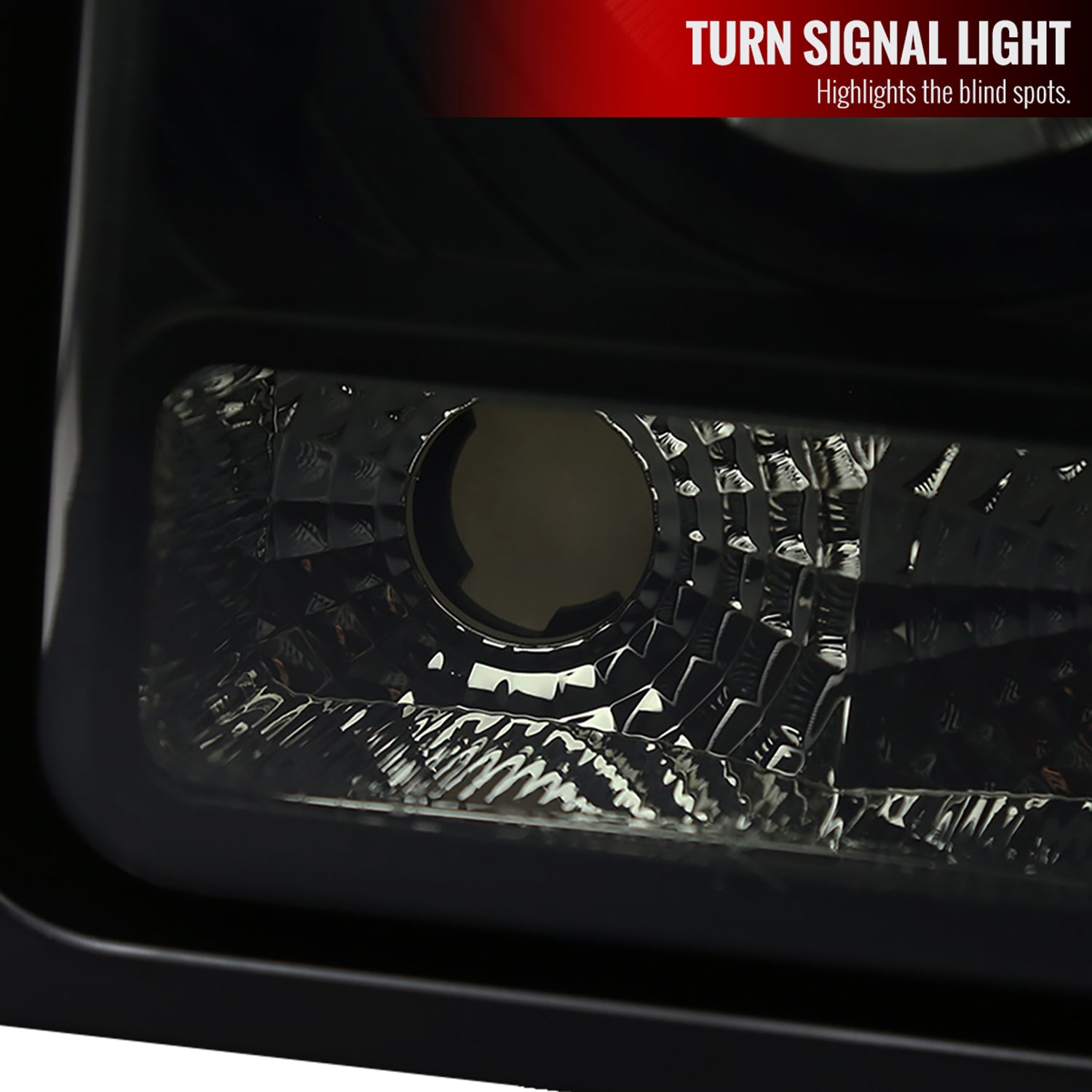 1997-2001 Jeep Cherokee Halo Projector Headlights SMD LED Light Black/Smoke