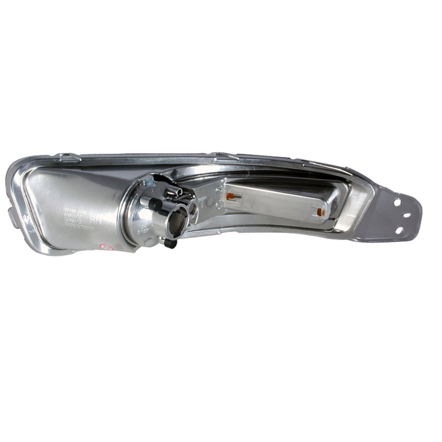 2005-2009 Ford Mustang Factory Style Bumper Lights Matte Black/Clear Lens