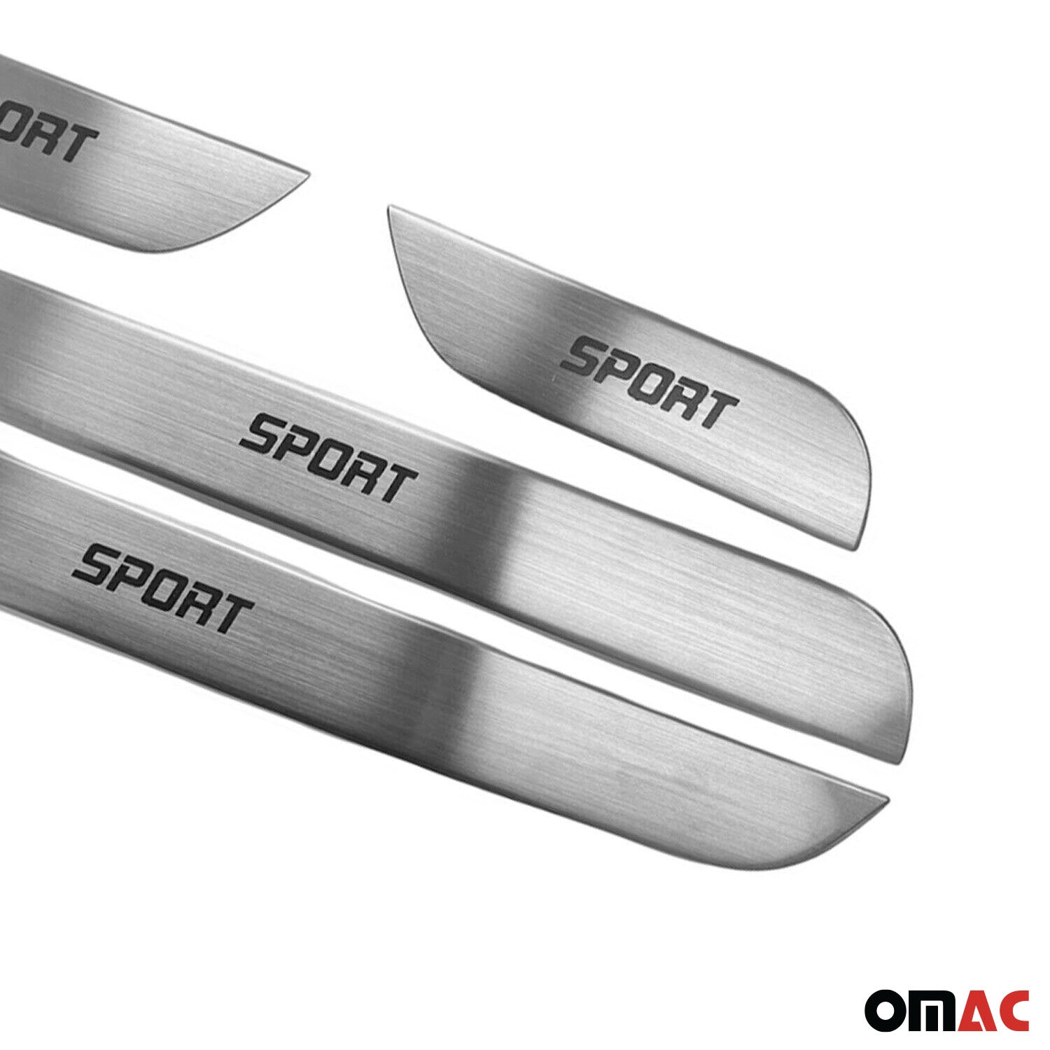 2018-2026 Volvo XC60 Door Sill Scuff Plate Scratch Protector Sport Stainless Steel 4x