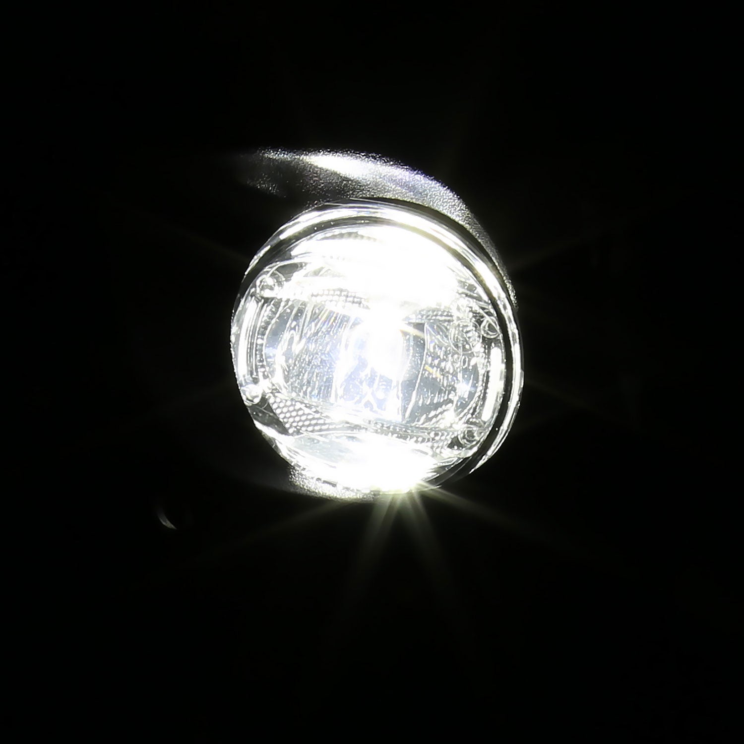 2020-2021 Toyota C-HR LED Fog Light Kit Chrome Housing/Clear Lens