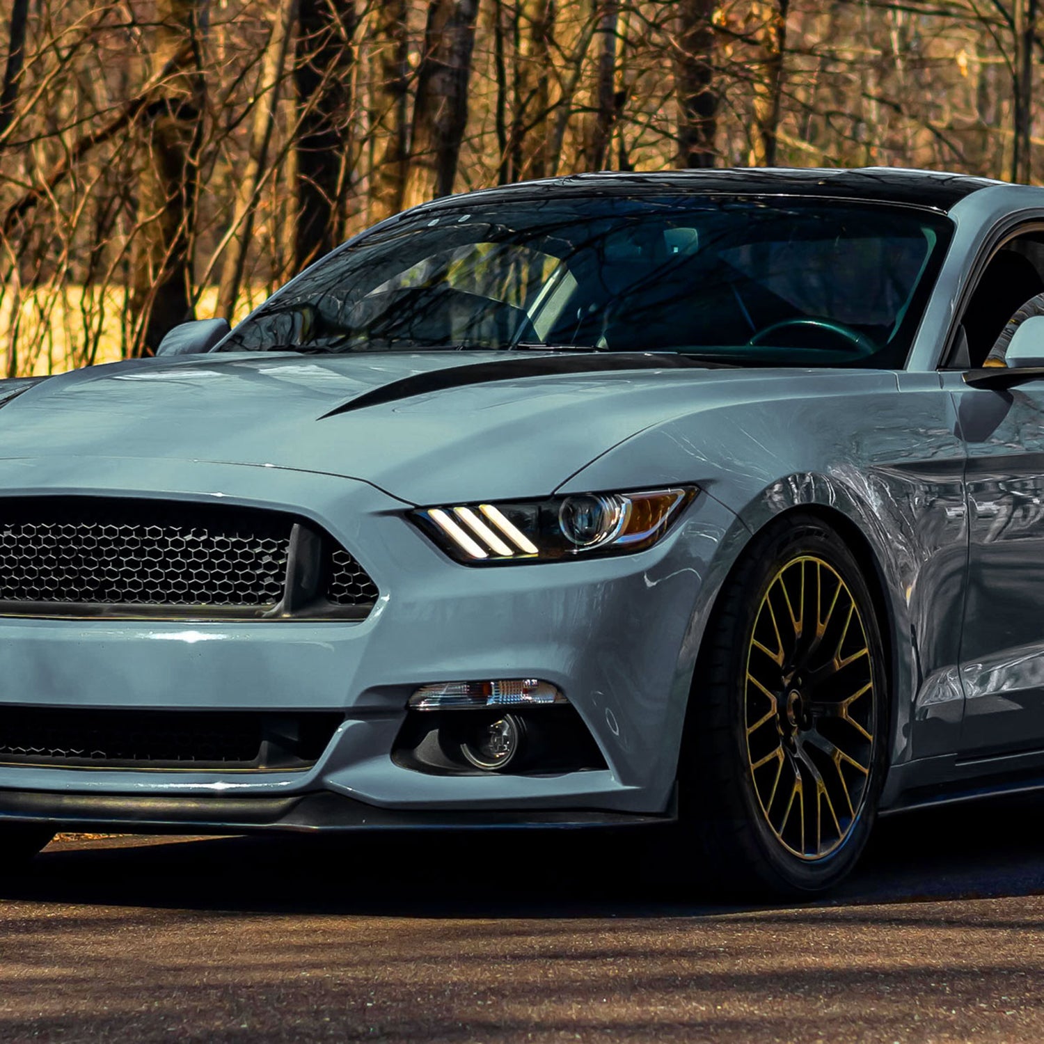 2015-2017 Ford Mustang / 18-2020 Shelby LED Xenon HID Headlights Driver Side