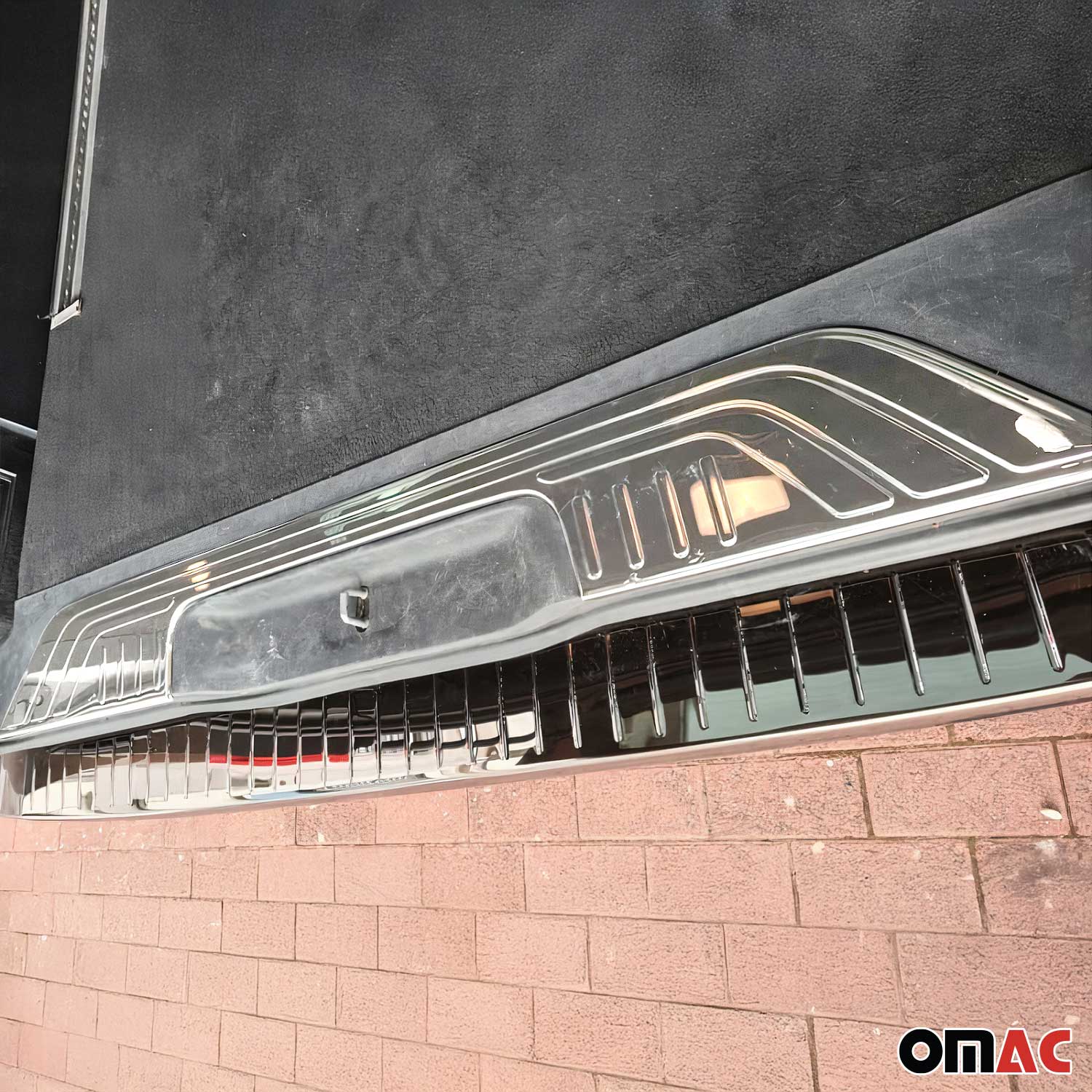 2016-2024 Mercedes Metris Trunk Sill Cover Bumper Guard Protector Stainless Steel