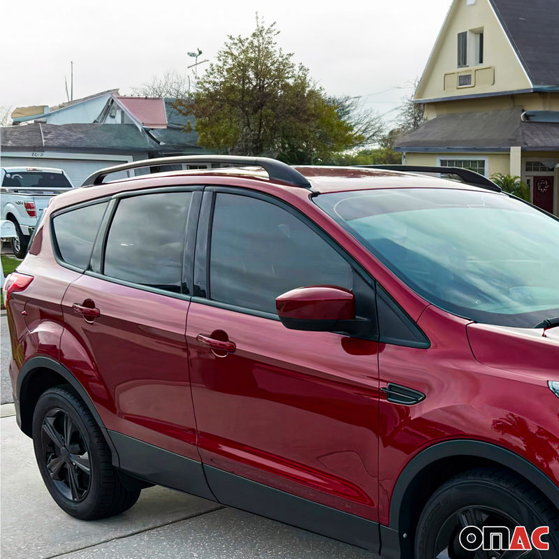 2016-2023 Toyota Hilux Roof Rack Rails Side Rails Black