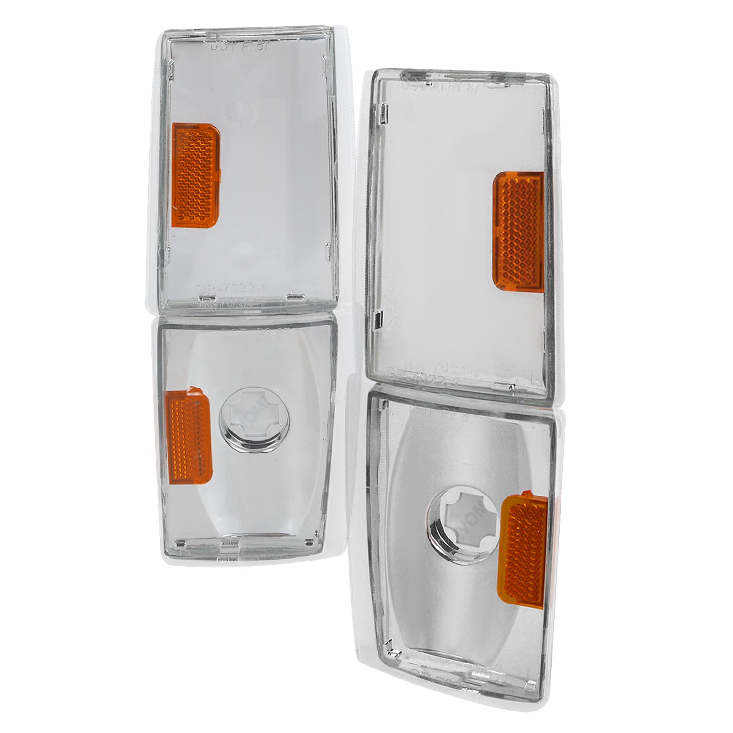 1988-1993 GMC Sierra/Yukon Chevy Silverado Corner Lights Amber Reflectors
