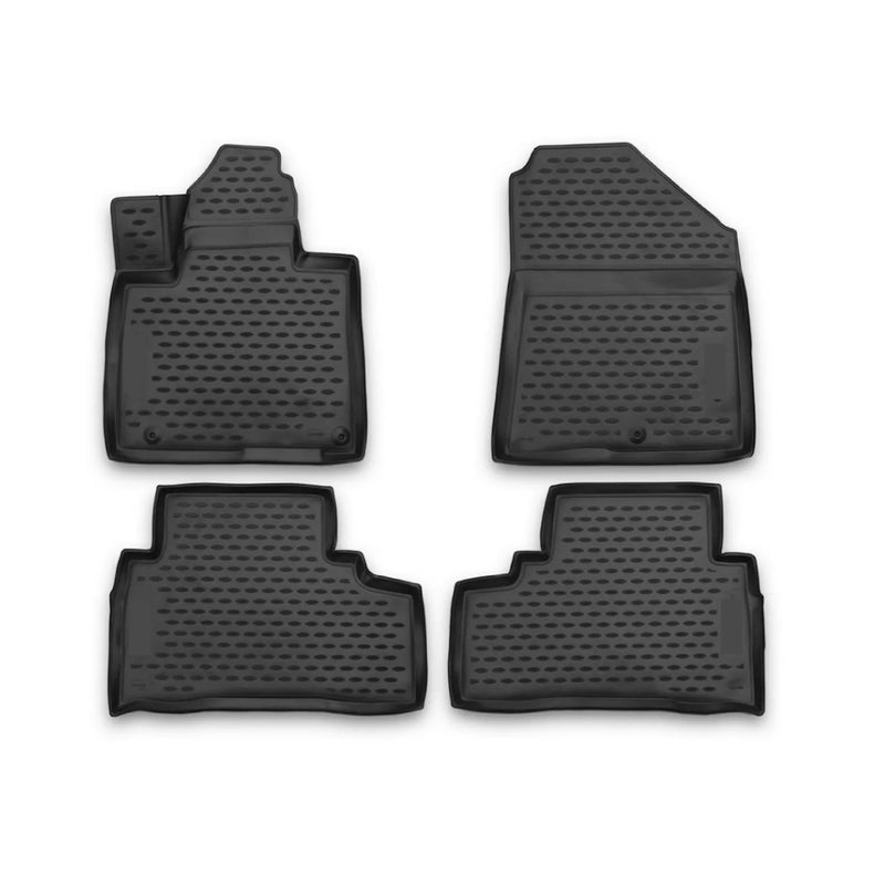 2016-2020 Kia Sorento Floor Mats Liners Full Set All Weather Black