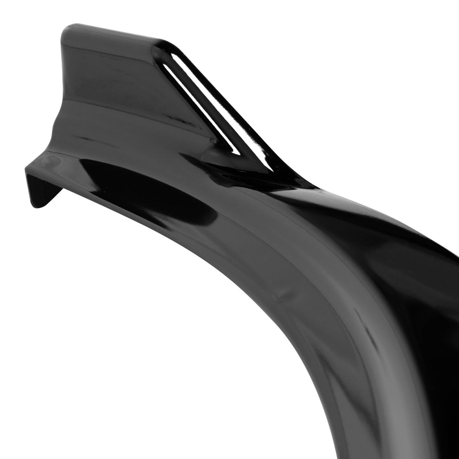 2019-2021 BMW 3-Series G20/G21 Glossy Black 3PC Front Bumper Lip Splitter Kit