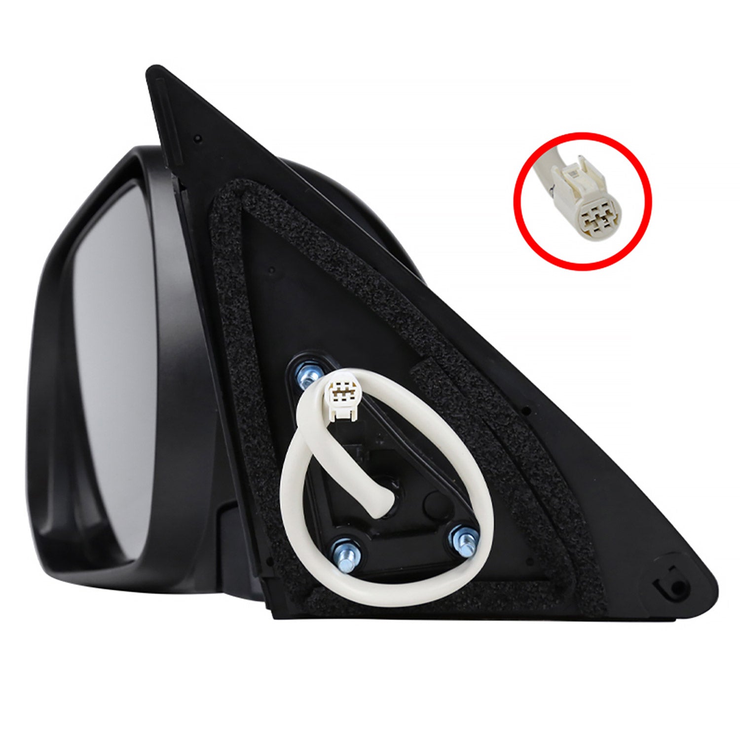 2008-2013 Toyota Highlander 5Pin Adjustable & Heated Side Mirror Driver Side