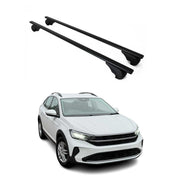 2018-2024 VW Tiguan Roof Rack Cross Bars Black