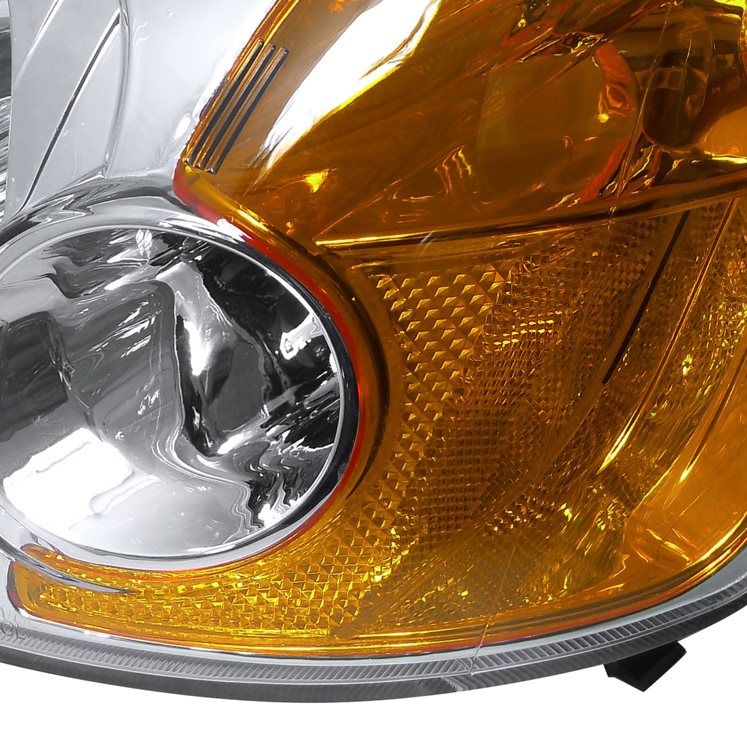 2001-2003 Honda Civic Factory Style Headlights Chrome Housing/Clear Lens