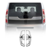 2019-2025 RAM ProMaster City Trunk Tail Light Trim Frame Chrome Silver 2 Pcs