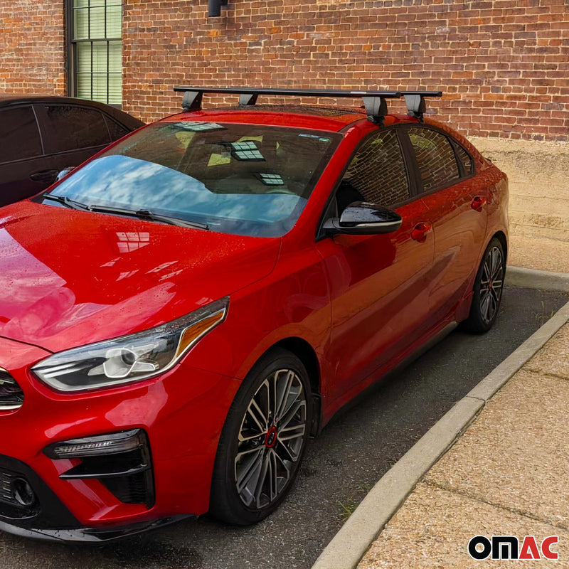 2014-2023 Infiniti Q50 Roof Rack Cross Bars Black