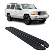 2005-2010 Jeep Commander XK 2004-2011 / Grand Cherokee WK Running Boards Side Steps Black