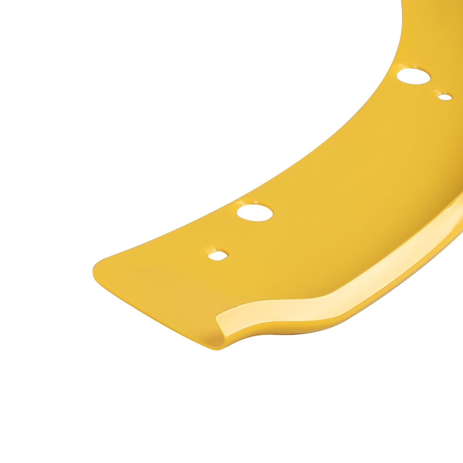 2015-2019 Dodge Charger SRT Glossy Yellow ABS 2PC Front Bumper Lip Splitters