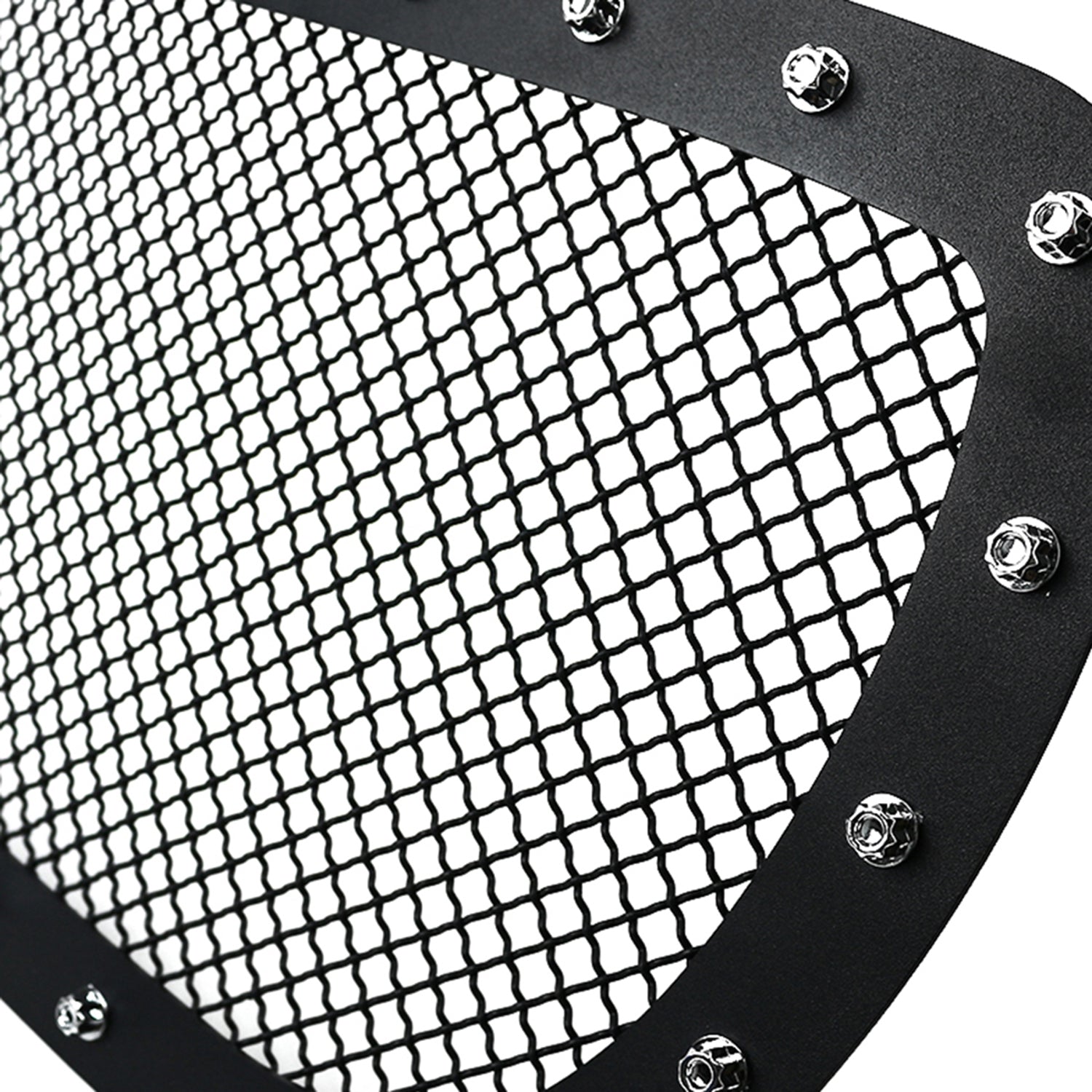 1999-2006 GMC Sierra/Yukon/Yukon XL Rivet Style Black Steel Mesh Grille Insert